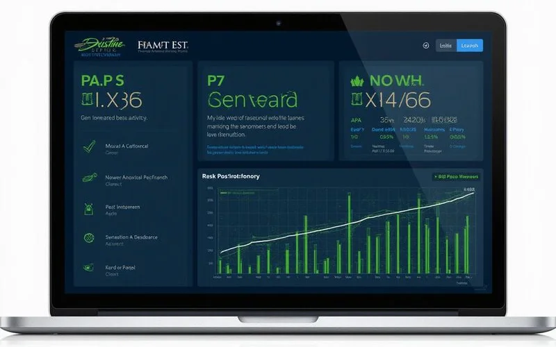 Pristine Pest SMART monitoring dashboard interface showing sensor network status activity heat map and trend analysis for Westchester residential client