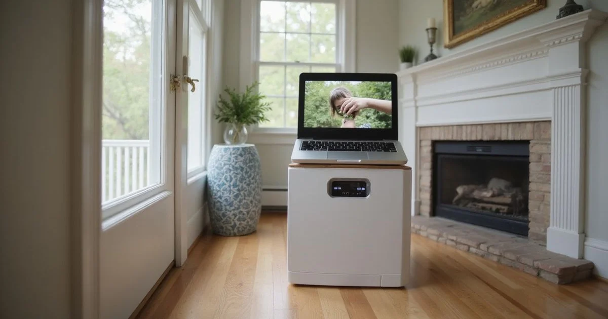 Anticimex SMART digital pest monitoring sensor installed in a Westchester County home for 24/7 rodent detection