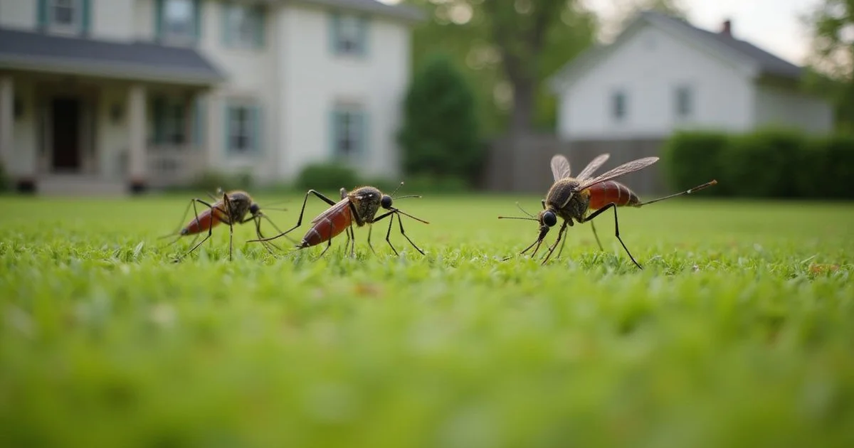 Comparison of organic and chemical mosquito control treatment methods for residential yards